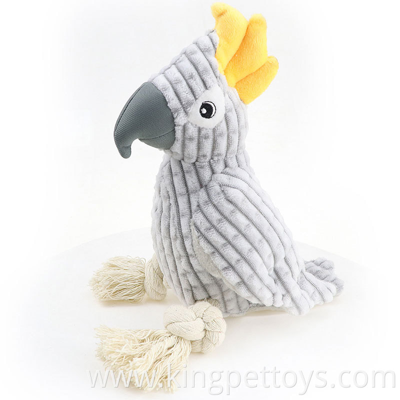 Plush Toys Parrot Bird